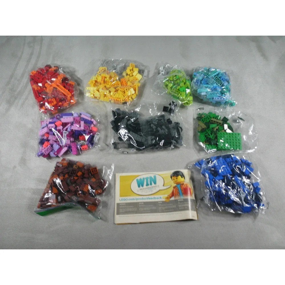 LEGO Classic Bricks Bricks Plates 11011 Creative Building Toy 1500 Pieces Set